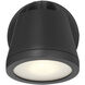 WeeGo 5 inch Black Outdoor Ceiling/Wall
