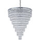 Canada 27 Light 32 inch Chrome Chandelier Ceiling Light