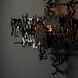 Art + Alchemy Brutus 2 Light 24.3 inch Ink Wall Sconce Wall Light
