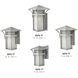 Estate Series Harbor Outdoor Wall Mount Lantern in Titanium, Extra Large