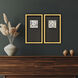 Kano Black and Blue and Green and Multi Framed Art