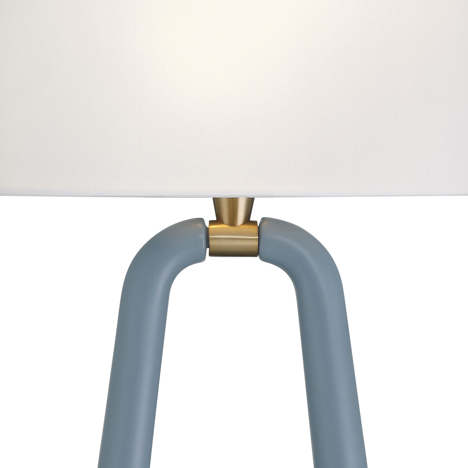 Jori Bath Wall Light in Aged Brass and Blue