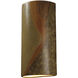 Ambiance Cylinder LED 10.75 inch Greco Travertine Wall Sconce Wall Light, Really Big