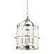 Ren 4 Light 13.75 inch Polished Nickel Pendant Ceiling Light