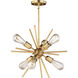 Estelle LED 19 inch Natural Brass Pendant Ceiling Light