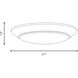 Stella 120V LED 7.48 inch White Disc Light, Essentials
