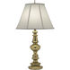 Ellie 33 inch 150 watt Burnished Brass Table Lamp Portable Light