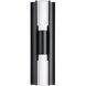 Colton LED 18 inch Textured Black Vanity Light Wall Light