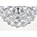Emilia 3 Light 14 inch Chrome Pendant Ceiling Light