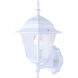 Madison 1 Light 8 inch White Outdoor Lantern