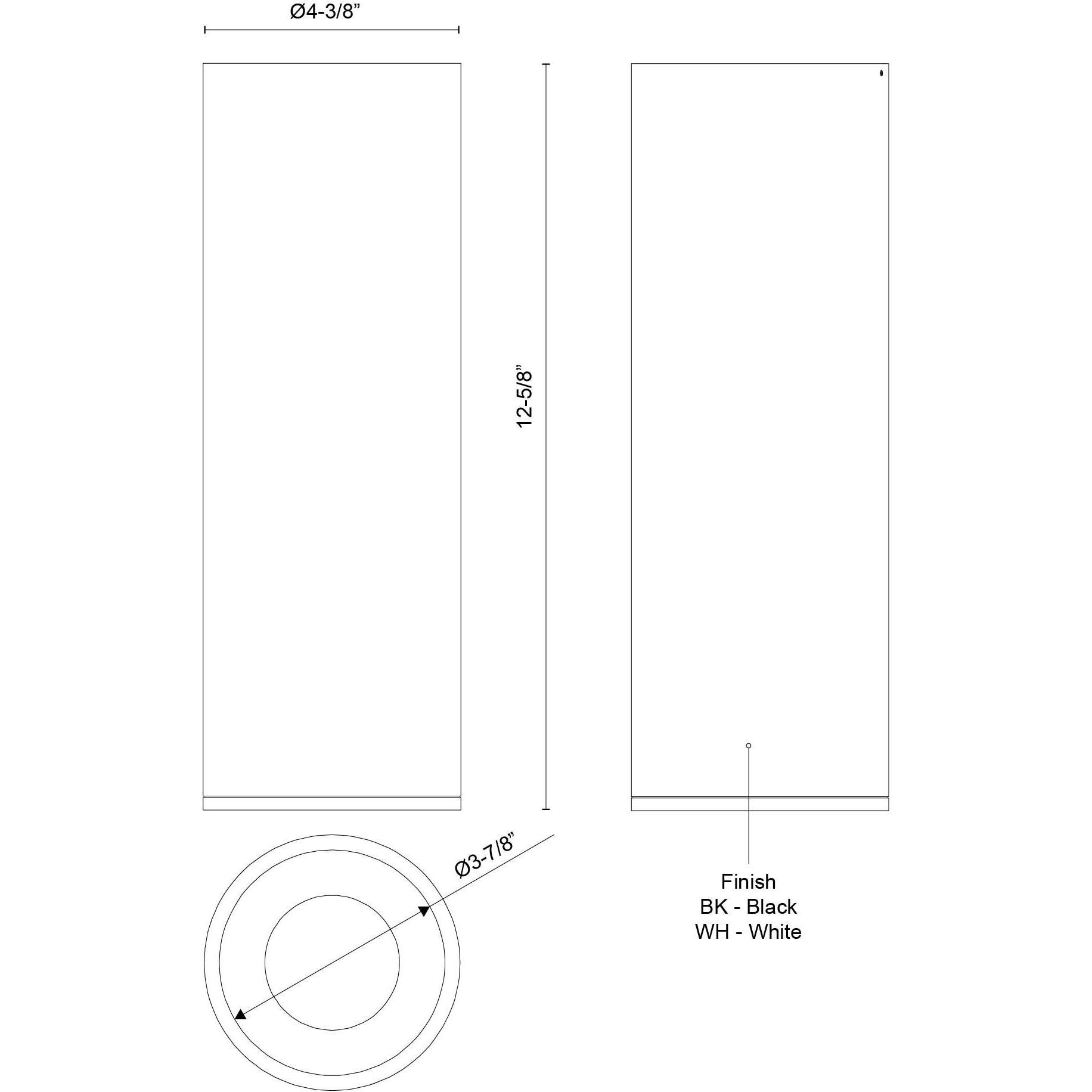 Lorna LED 4.38 inch White Flush Mount Ceiling Light