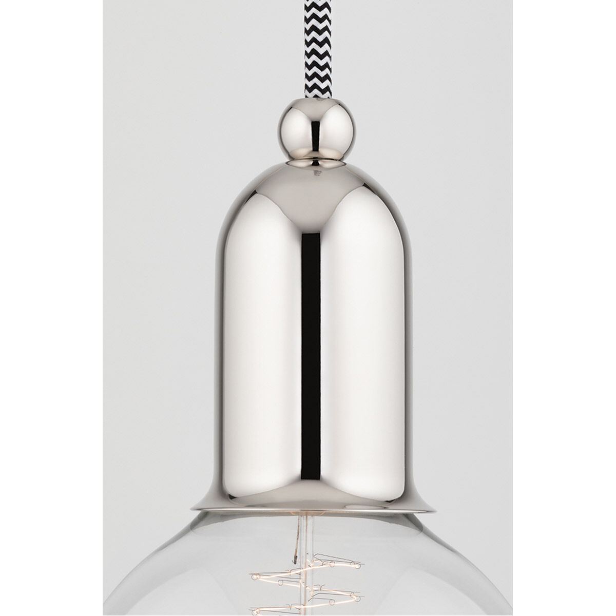 Bryce 1 Light 5 inch Polished Nickel Pendant Ceiling Light