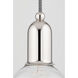 Bryce 1 Light 5 inch Polished Nickel Pendant Ceiling Light