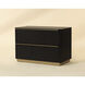 Kalla 36 X 24.25 inch Charcoal Nightstand