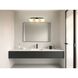 Julep LED 24 inch Matte Black Vanity Light Wall Light