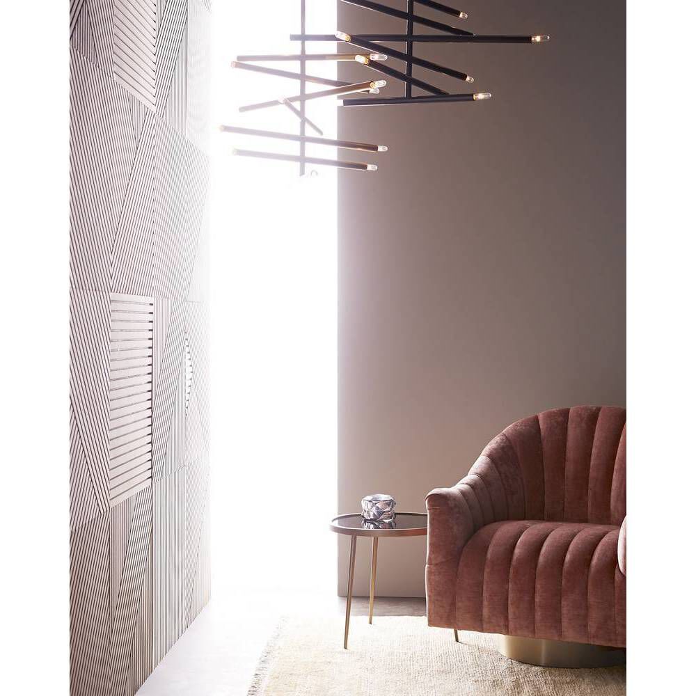 Springsteen Dusty Rose Swivel Chair