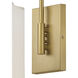 Gwen Sconce Wall Light in Lacquered Brass