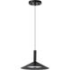 Corrine LED 9.88 inch Matte Black Pendant Ceiling Light
