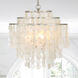 Brielle 4 Light 18 inch Antique Silver Chandelier Ceiling Light