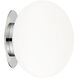 Mayu 6 inch Chrome Wall Sconce Wall Light