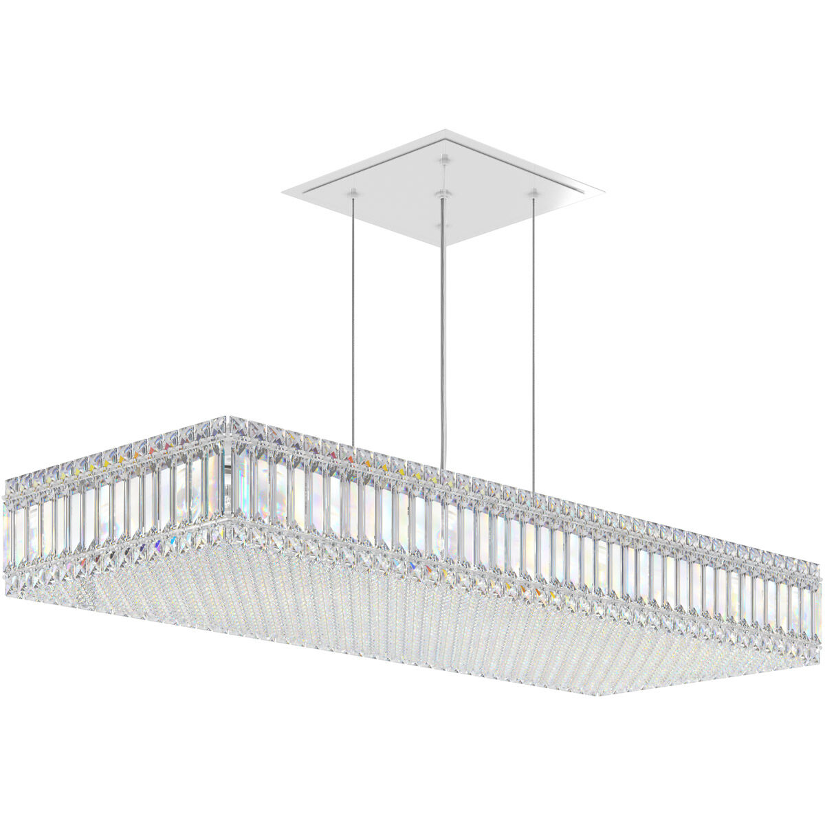 Quantum 23 Light 39 inch Stainless Steel Pendant Ceiling Light