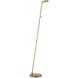 George's Reading Room 49.75 inch 8.00 watt Honey Gold Floor Lamp Portable Light, Pharmacy