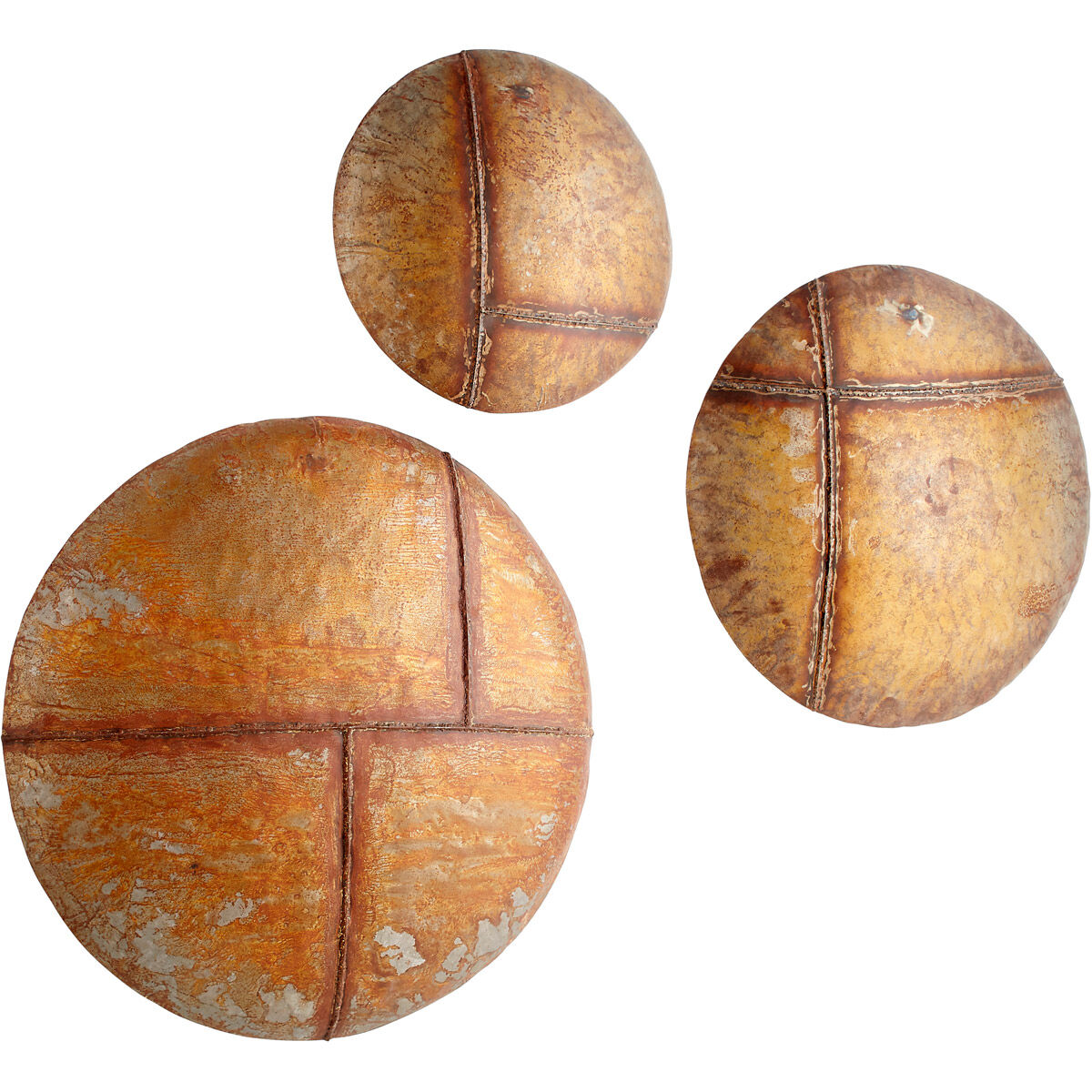 Spur Line Rustic Bronze Wall Art, Small