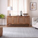 Kirti 130 X 94 inch Light Grey Rug in 8 x 11