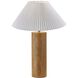 Marta 25.5 inch 100.00 watt Natural Wood Table Lamp Portable Light