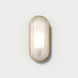 Montreal 1 Light 10.83 inch PVD Brushed Brass Coastal Wall Light