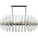Miroir 16 Light 40 inch Polished Nickel Pool Table Light Ceiling Light
