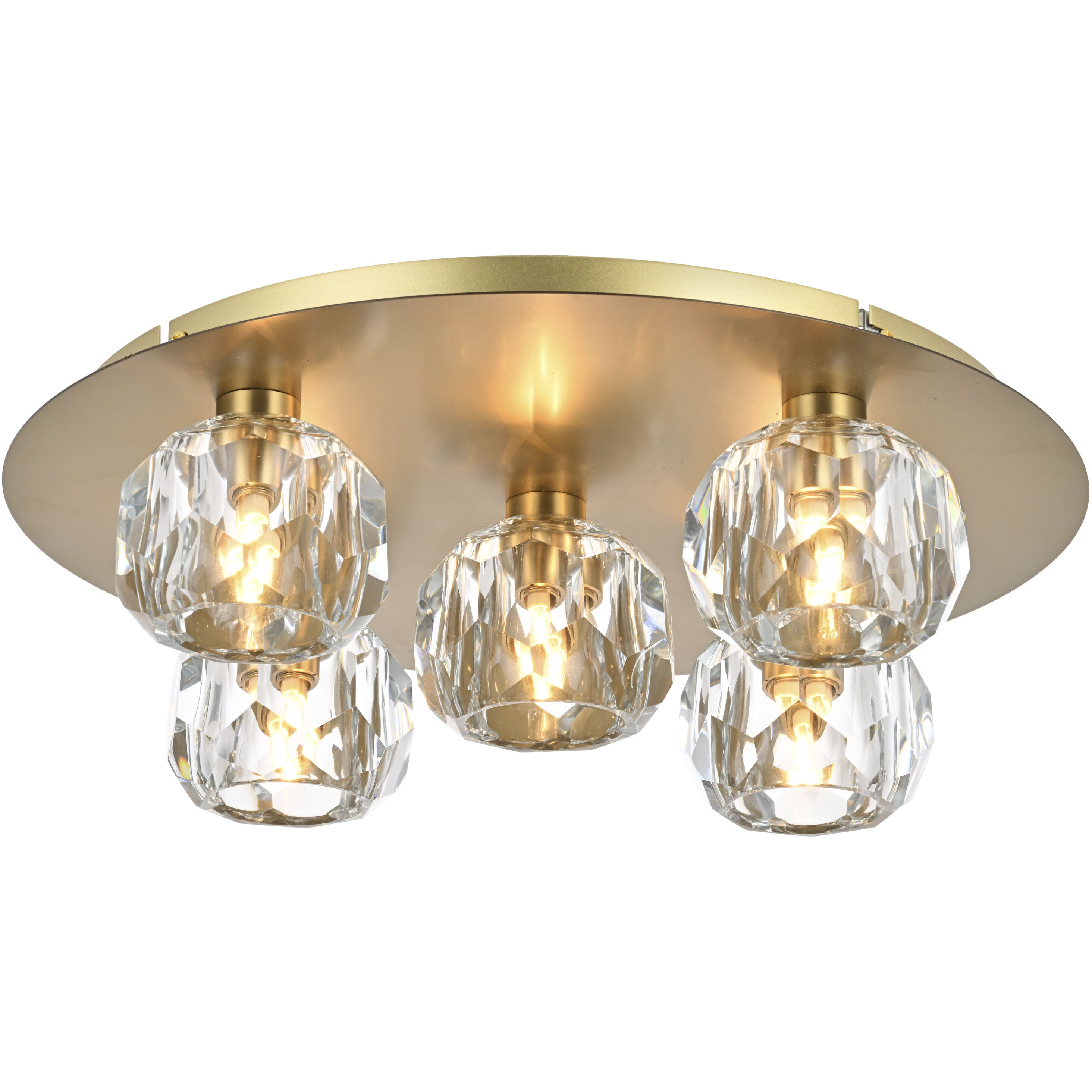 Graham 5 Light 16.00 inch Flush Mount