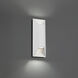 Maglev 2 Light 16 inch White Outdoor Wall Light in 4000K