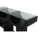 Ando 75 X 16 inch Hand Rubbed Black Console