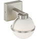 Emma 5.5 inch Brushed Steel Wall Sconce Wall Light