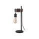 Violon 20.08 inch 60.00 watt Black and Dark Brown Table Lamp Portable Light