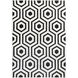 Optika 158 X 118 inch Black/White Rug in 10 x 13