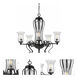 Signature 5 Light 27.5 inch Eternity Chandelier Ceiling Light