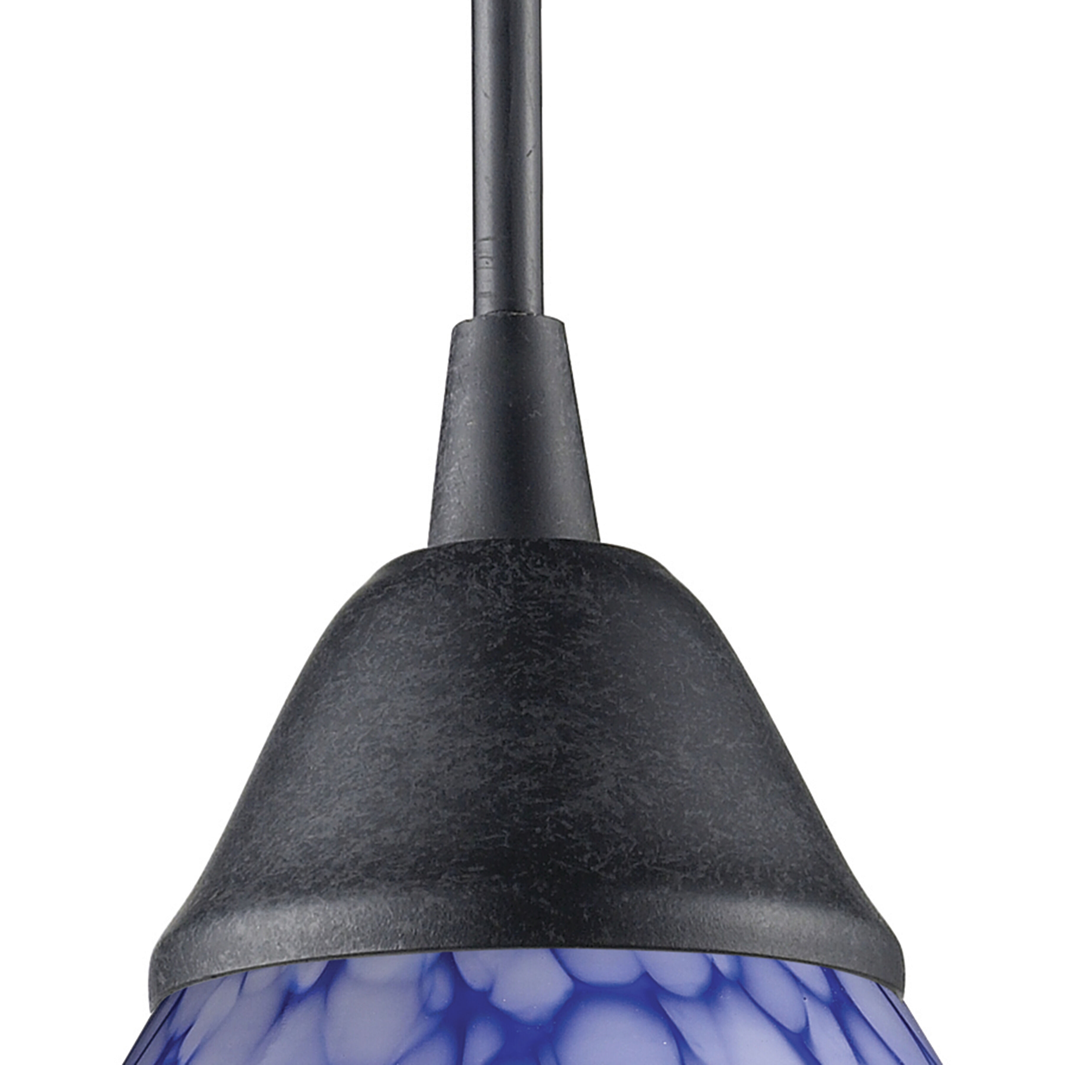 Classico 1 Light 5 inch Dark Rust Pendant Ceiling Light