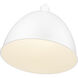 Sawyer 1 Light 12.5 inch Satin White Pendant Ceiling Light