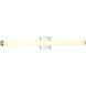 Canada LED 35 inch Chrome LED Bathroom Vanity Lighting Wall Light