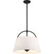 Headington 3 Light 18 inch Coal Island Light Ceiling Light