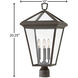 Estate Series Alford Place LED 20 inch Oil Rubbed Bronze Outdoor Post Mount Lantern