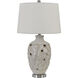 Leland 28 inch 150 watt Ivory/Gold Table Lamp Portable Light