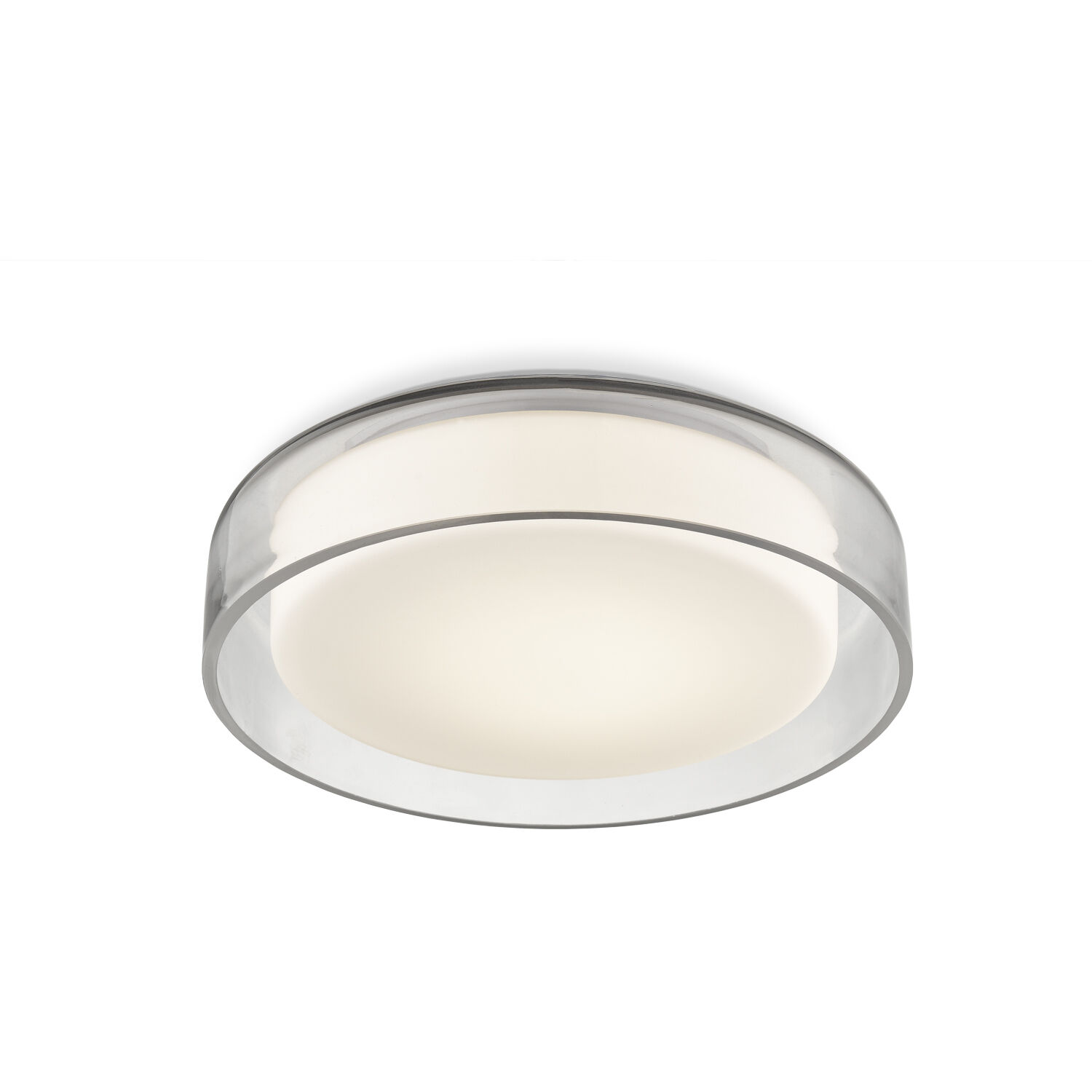 Aston LED 10 inch Clear Flush Mount Ceiling Light