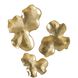 Lumina Antique Gold Leaf Wall Decor, Set of 3