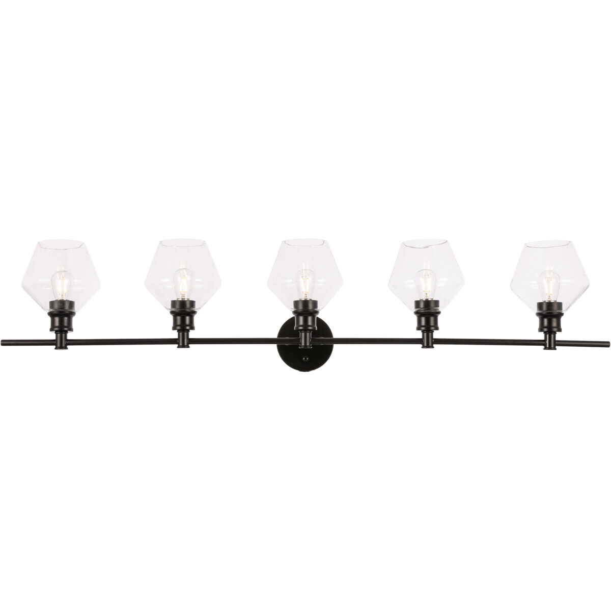 Rochester 5 Light 47 inch Black Wall sconce Wall Light