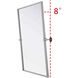 Amoura 32 X 24 inch Silver Mirror