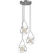 Aries LED 17.63 inch Chrome Chandelier Ceiling Light