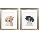 Propac Black and Beige and White Framed Art, Propac